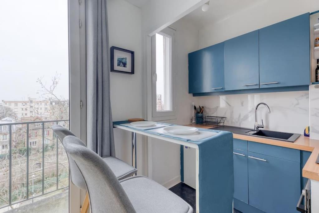 Studio Lumineux -15 Min De Paris La Garenne-Colombes Extérieur photo