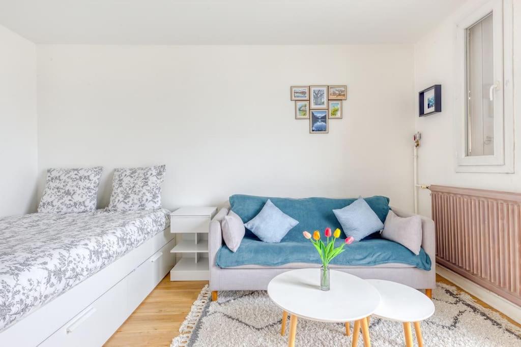 Studio Lumineux -15 Min De Paris La Garenne-Colombes Extérieur photo